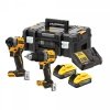 Zestaw DeWalt DCK2051E2T-QW wkrętarka DCD800 + zakrętarka DCF850 18V 2x1.7Ah POWERSTACK